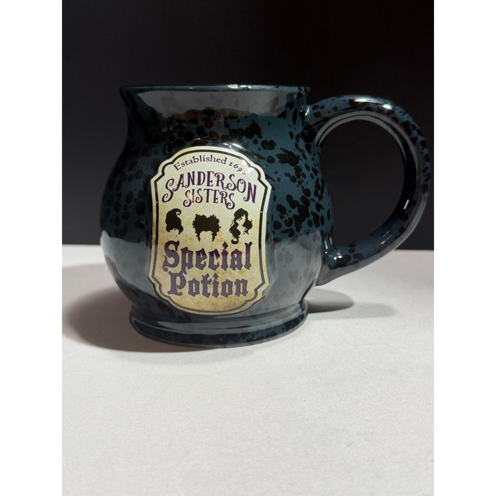 Disney Hocus Pocus Sanderson Sisters Special Potion Cauldron Coffee Mug Speckled